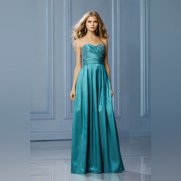 WTOO by Watters and Watters Bridesmaids Dress size 10 Green Women’s - Picture 1 of 9